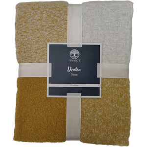 Denton Throw - Ochre by Divante
