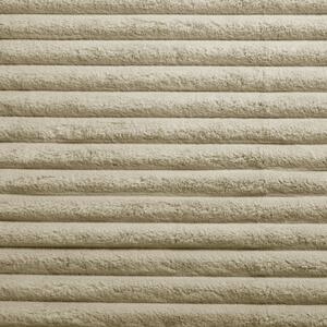 Faux Fur Thick Rib Throw by OHS