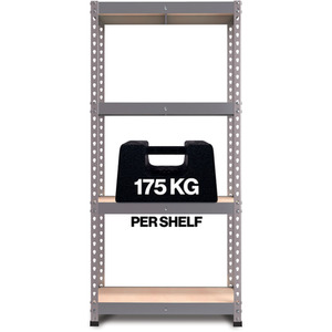 Pack of 2 FastLok Garage Shelving Racking Units by RB BOSS