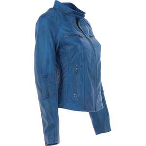 Donna Milano Real Leather Biker Style Jacket by Ashwood Leather