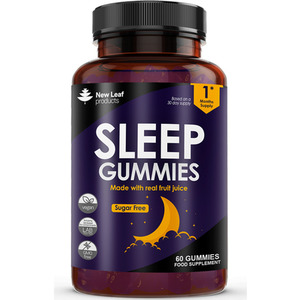 Sleep Gummies Chewable Supplement with Natural Melatonin - sleep gummies by New Leaf Products