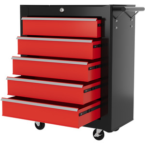 HOMCOM 5 Drawer Tool Storage Cabinet by HOMCOM