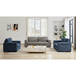 Matilda 3-Seater Sofa - Grey