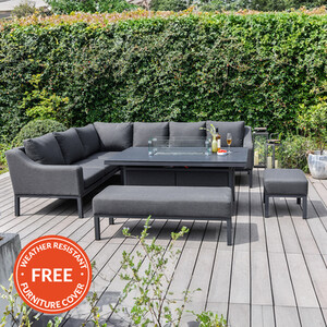 9 Seater Ibiza Modular Set - Grey by Malay Deluxe