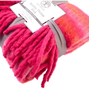 Bexley Throw - Pink by Divante