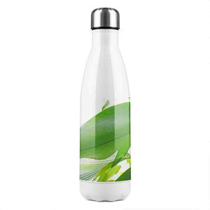 Green Leaf Stainless Steel Bottle - Green