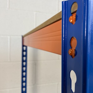 Heavy Duty 2 Tier Workbench - Blue & Orange by Trade Price Deals