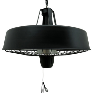 Outsunny Adjustable Power Infrared Halogen Electric Light Heater - Black by Outsunny