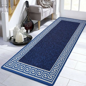 Nonslip Greekey Gel Door Mats by Smart Living