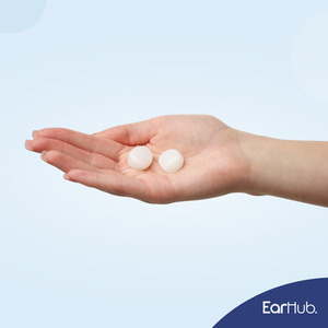 EarHub Sleepwell Soft Premium Silicone Earplugs - White by EarHub