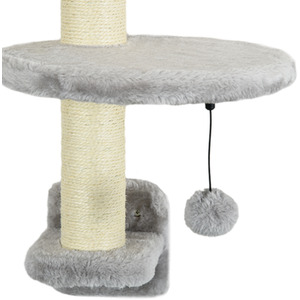 PawHut Wall Mounted Cat Shelves - Grey by PawHut