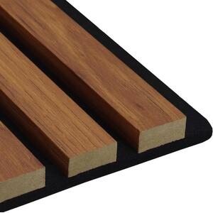 Almond Easy Living Acoustic Slat Wall Panel - Almond / 1.9cm / 1 by Kraus