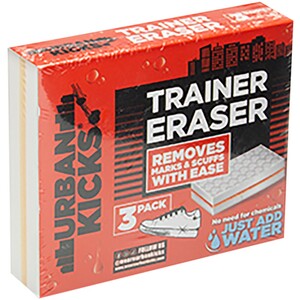 Pack of 3 Trainer Erasers by Urban Kicks