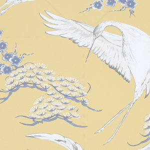 Superfresco Easy Cranes Wallpaper - Yellow by Superfresco Easy