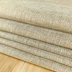 Hessian Table Runners - Champagne by Trimming Shop