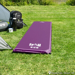 Single Self Inflate Camping Mat 5cm by Trail