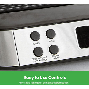 Pro Smart Waffle Maker - Silver by Hamilton Beach