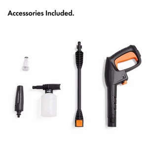 VonHaus 1600W Pressure Washer - Black by Vonhaus