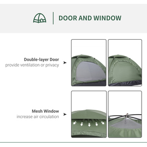 Outsunny 2 Person Camping Tent by Outsunny
