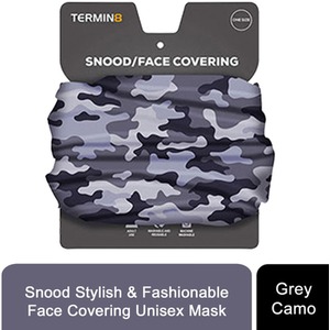 Termin8 Snood - Grey Camo by Termin8