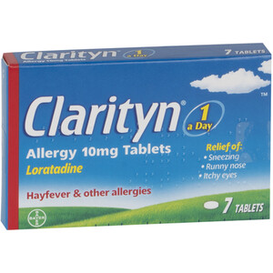 Clarityn 10mg Allergy Tablets by Clarityn