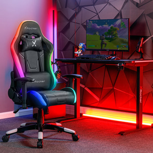 X Rocker Agility Junior Esport Gaming Chair RGB - BLACK/RGB by X Rocker