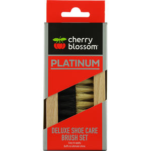 Cherry Blossom Platinum Deluxe Shoe Care Brush Set by Cherry Blossom