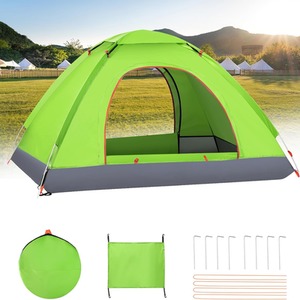 Portable Pop-Up Outdoor Camping Tent - Green