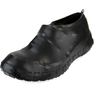 Shoe Covers Reusable Silicone Waterproof Protector - Black by Actiasgear