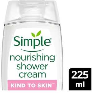 Pack of 6 Simple Nourishing Shower Cream - Pink by Simple