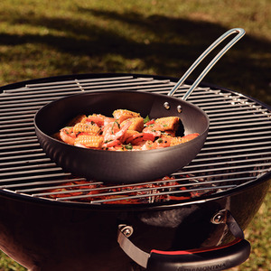 Tramontina Barbeque Wok - Black / 24.5cm by Tramontina