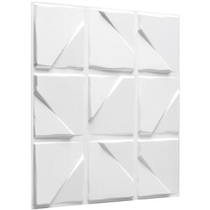 3D Wall Panels - White / Feline Design by WALPLUS