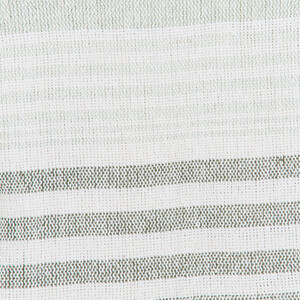 Willow Stripe Throw - Green and White by Divante