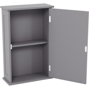 Grey Priano Wall Cabinet - Grey by Vida Designs