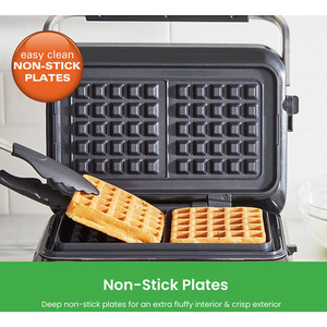 Pro Smart Waffle Maker - Silver by Hamilton Beach