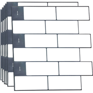 Glossy Retro 3D Backsplash Tile Stickers by WALPLUS