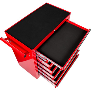 Tool Chest with 7 Drawers - Red by tectake