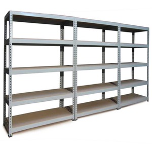 5x Grey Q Rax 120 x 50 x 180cm - Grey by Monster Racking