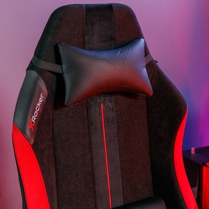 Onyx Office Gaming Chair - Black/Red by X Rocker
