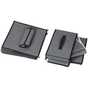 6 Tier Closet Hanging Storage Organizer - Grey by Garden Sanctuary