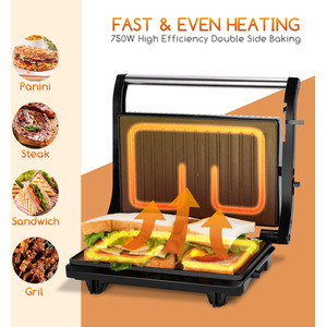 Sandwich Toastie Panini Maker by Aigostar