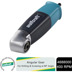 wolfcraft Angular Gear for Drilling and Screwing - Angular Gear by wolfcraft