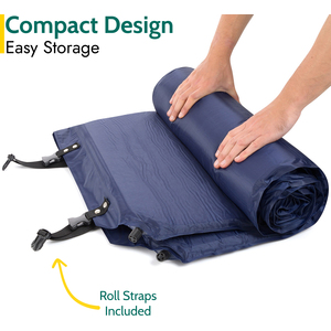 Double Self Inflate Camping Mat 5cm by Trail