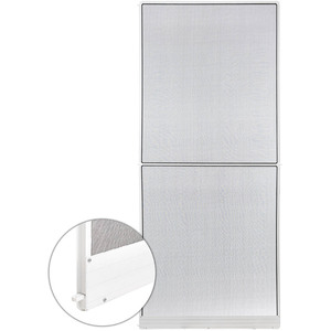 Fly Screen For Door Frame - White by tectake