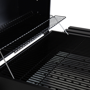American Large Portable Grill Charcoal BBQ - Black by Charles Bentley