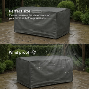 Heavy Duty Waterproof UV Outdoor BBQ Grill Protective Cover - Grey / 2 and 3 Burner by Home Source