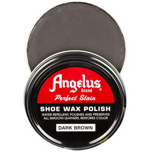 Perfect Stain Wax Shoe Polish 60ml - Dark Brown by Angelus