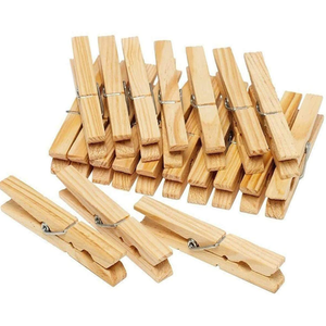 Jumbo Wooden Pegs XXL Pegs - Wood by UMKY
