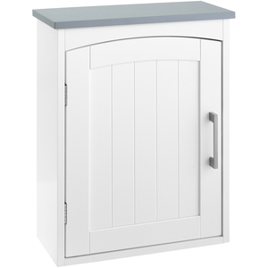 kleankin Bathroom Wall Cabinet with Adjustable Shelf by kleankin