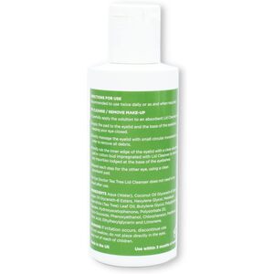 Tea Tree Eyelid Cleanser 100ml - White by The Eye Doctor